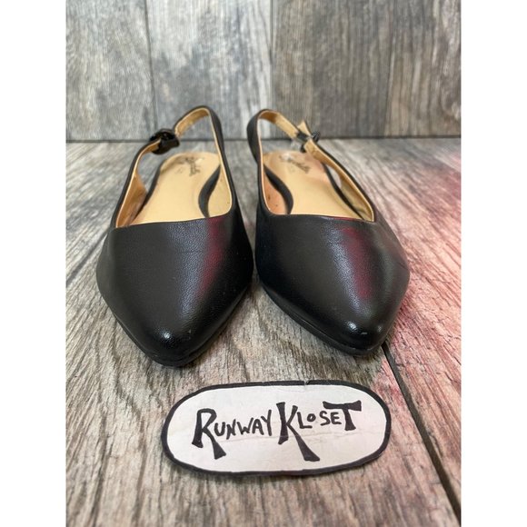 SEYCHELLES LEATHER SLING BACK SANDAL Women size 6 - Picture 2 of 13